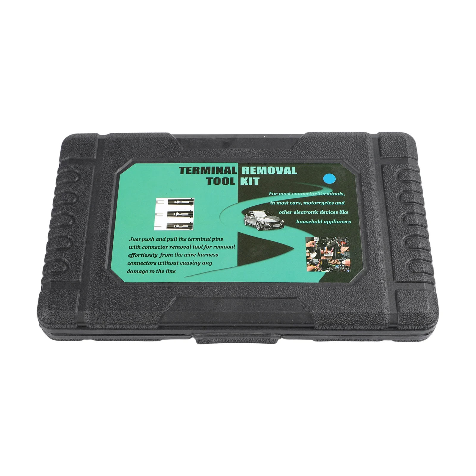 Automotive Repair Blue Pin Extractor Terminal Removal Kit Blow-molded Case Organized Compartments ABS Material
Automotive Repair Blue Pin Extractor Terminal Removal Kit Blow-molded Case Organized Compartments ABS Material