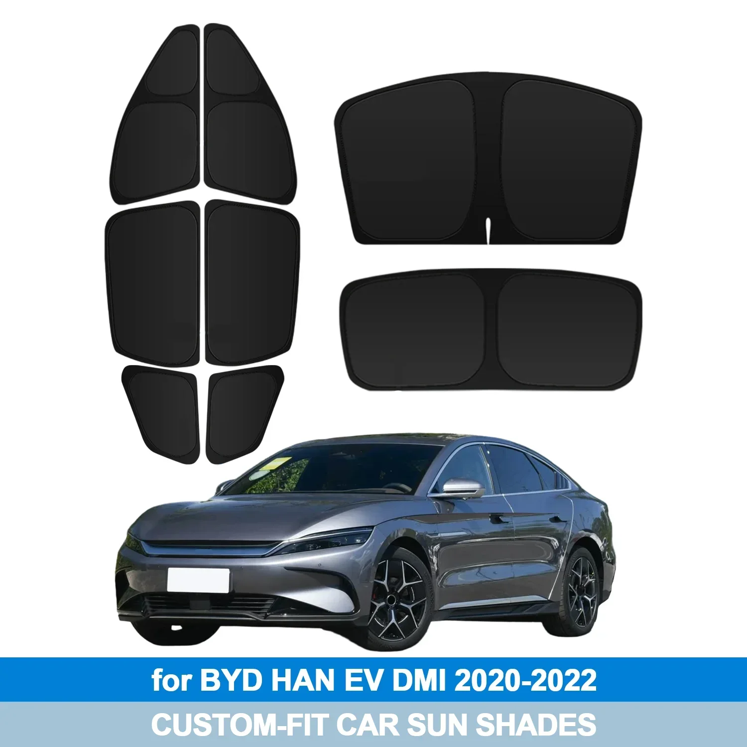 For BYD HAN EV DMI 2020-2022 Windshield Sun Shade Side Window Shades Cover Sun Visor Shield Privacy Protection
For BYD HAN EV DMI 2020-2022 Windshield Sun Shade Side Window Shades Cover Sun Visor Shield Privacy Protection