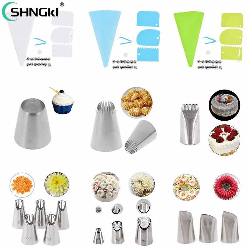 Multi Stainless Steel+Plastic Cakes Decoration Pastry Nozzle Set DIY Cake Frosting Cream Decorating Tools Reusable Pastry Bag
Multi Stainless Steel+Plastic Cakes Decoration Pastry Nozzle Set DIY Cake Frosting Cream Decorating Tools Reusable Pastry Bag