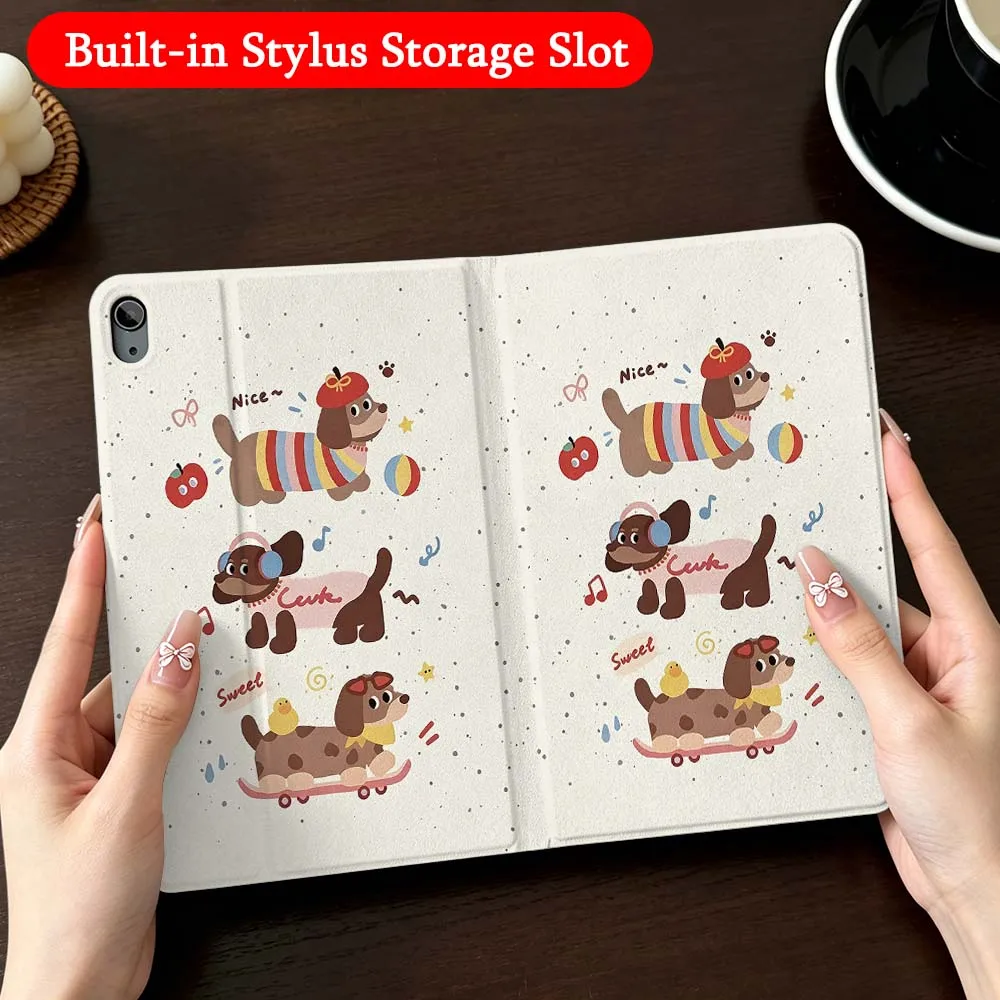 Creative Dog Cartoon Case For iPad Mini Pro Air 5 6 7 8 9 11 9.7 7.9 10.9 13 12.9 inch Folding Automatic Sleep/Make Tablet
Creative Dog Cartoon Case For iPad Mini Pro Air 5 6 7 8 9 11 9.7 7.9 10.9 13 12.9 inch Folding Automatic Sleep/Make Tablet