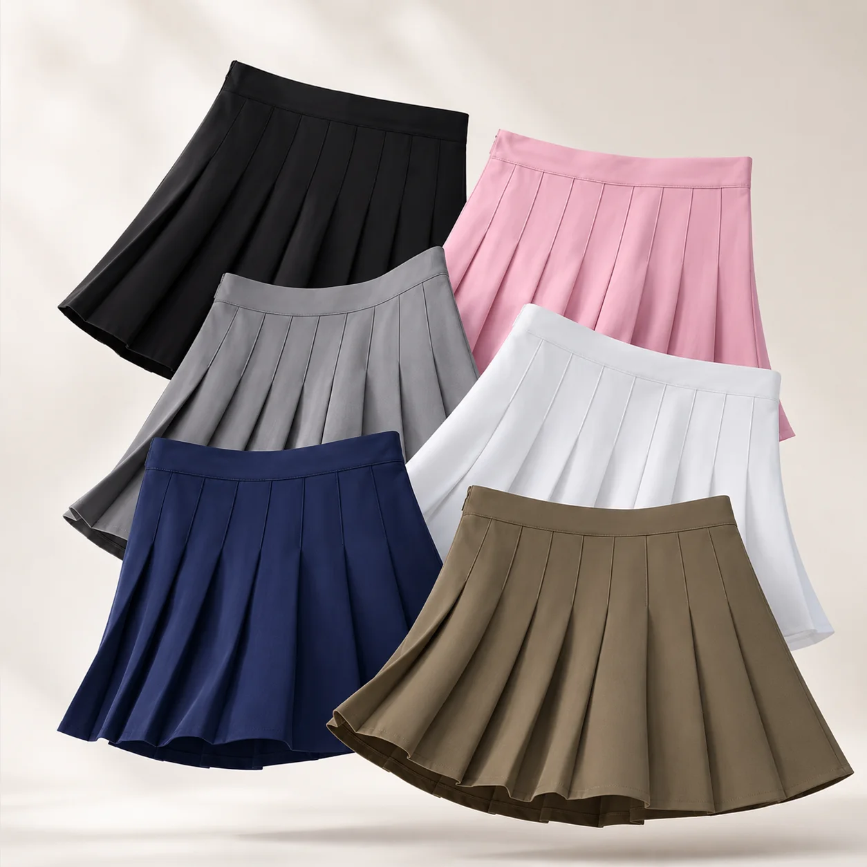 Y2K Preppy Pleated Mini Skirt Women Summer High Waist A Line Skater Skirt JK School Uniform Solid Color Casual Tennis Outfit Hot
Y2K Preppy Pleated Mini Skirt Women Summer High Waist A Line Skater Skirt JK School Uniform Solid Color Casual Tennis Outfit Hot