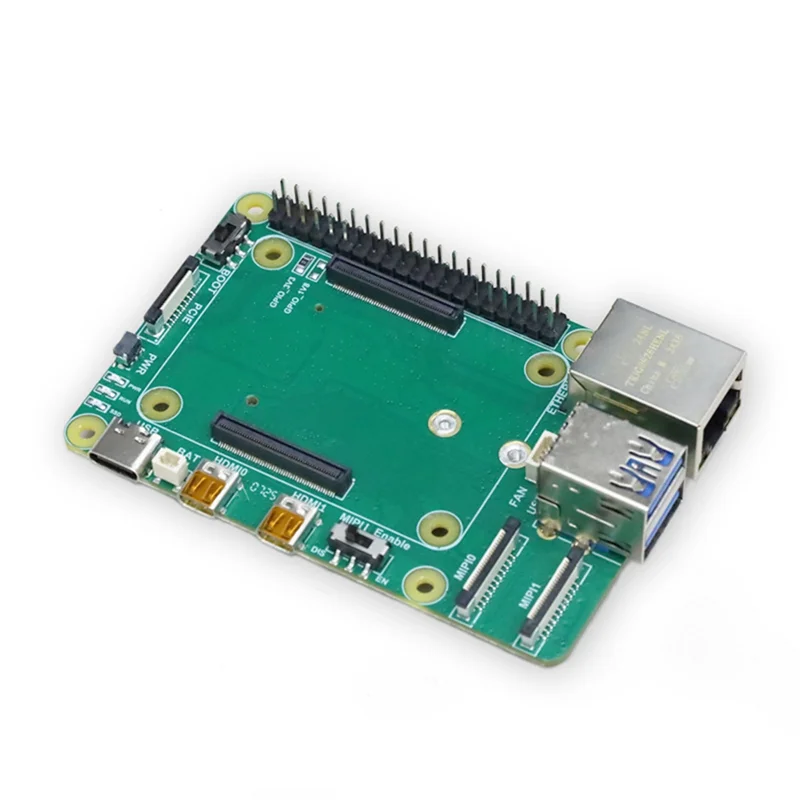 Базовая плата расширения Ingenious-Raspberry Pi CM5 типа A, плата CM5 BASE A V1, вычислительный модуль 5, базовая плата ввода-вывода 
Базовая плата расширения Ingenious-Raspberry Pi CM5 типа A, плата CM5 BASE A V1, вычислительный модуль 5, базовая плата ввода-вывода