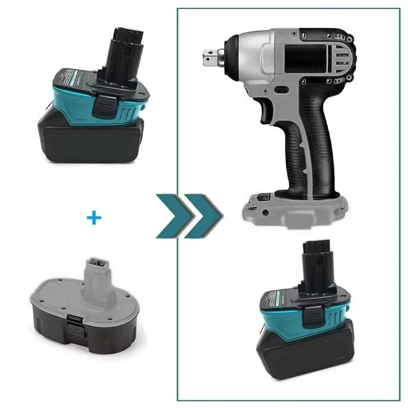Адаптер для аккумуляторов Makita 18V Li-ion, совместимый с инструментами Dewalt DC9096 Ni-Cd/Ni-Mh
Адаптер для аккумуляторов Makita 18V Li-ion, совместимый с инструментами Dewalt DC9096 Ni-Cd/Ni-Mh