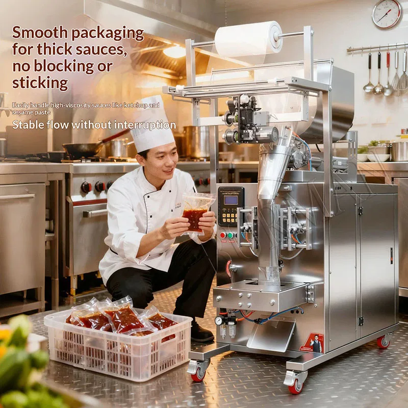 Автоматическая упаковочная машина для ложки для сиропа с медом и пюре для салатов и помидоров
Автоматическая упаковочная машина для ложки для сиропа с медом и пюре для салатов и помидоров