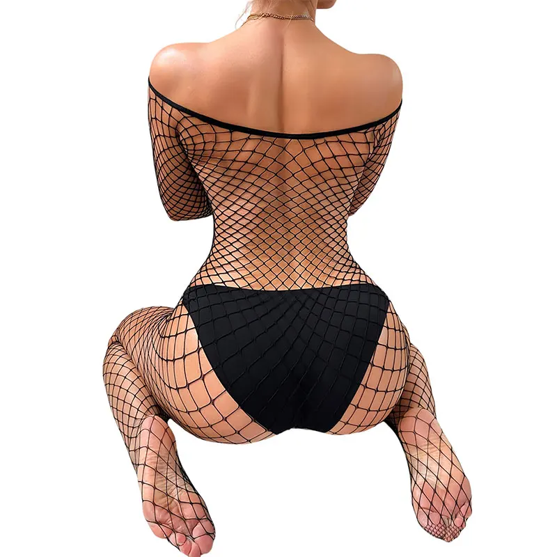 Off-Shoulder Sexy Full Transparent Underwear Woman Orgy Clothing Desire Call Crotchless Body Stockings Half Sleeve Bodysuit Open
Off-Shoulder Sexy Full Transparent Underwear Woman Orgy Clothing Desire Call Crotchless Body Stockings Half Sleeve Bodysuit Open