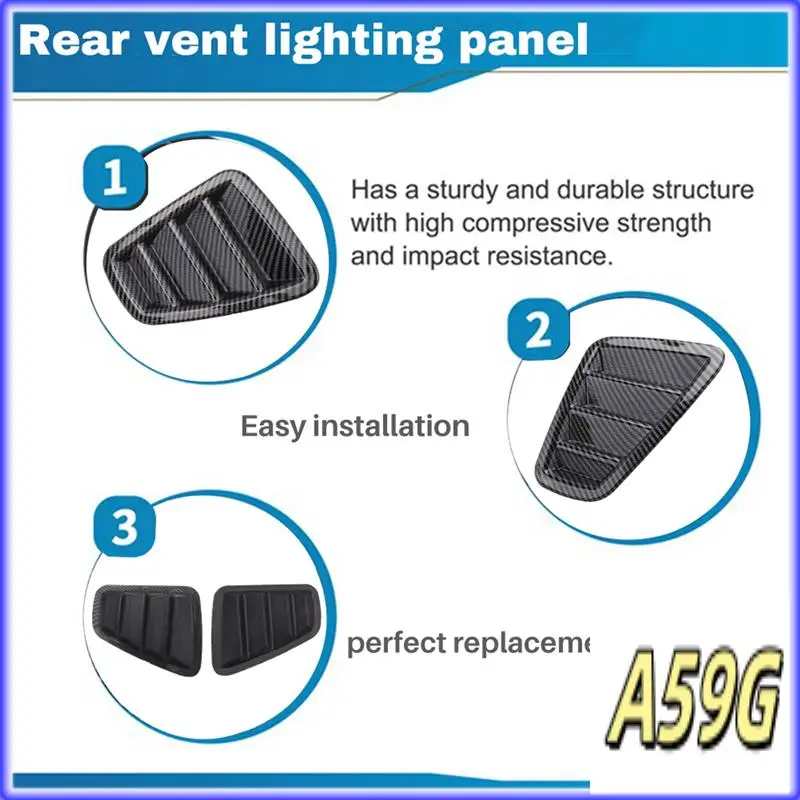 G9-Rear Tail Light Trim Rear Vent Trim Rear Tail Light Panel For Fiat 500 Abarth 595 695 Rear Tail Light Cover Vent Trim Panel
G9-Rear Tail Light Trim Rear Vent Trim Rear Tail Light Panel For Fiat 500 Abarth 595 695 Rear Tail Light Cover Vent Trim Panel