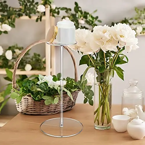 8pcs Clear Acrylic Adjustable Hat And Wig Display Stands 12–17 Inch Height With Circular Barbell Base For Tabletop Retail
8pcs Clear Acrylic Adjustable Hat And Wig Display Stands 12–17 Inch Height With Circular Barbell Base For Tabletop Retail