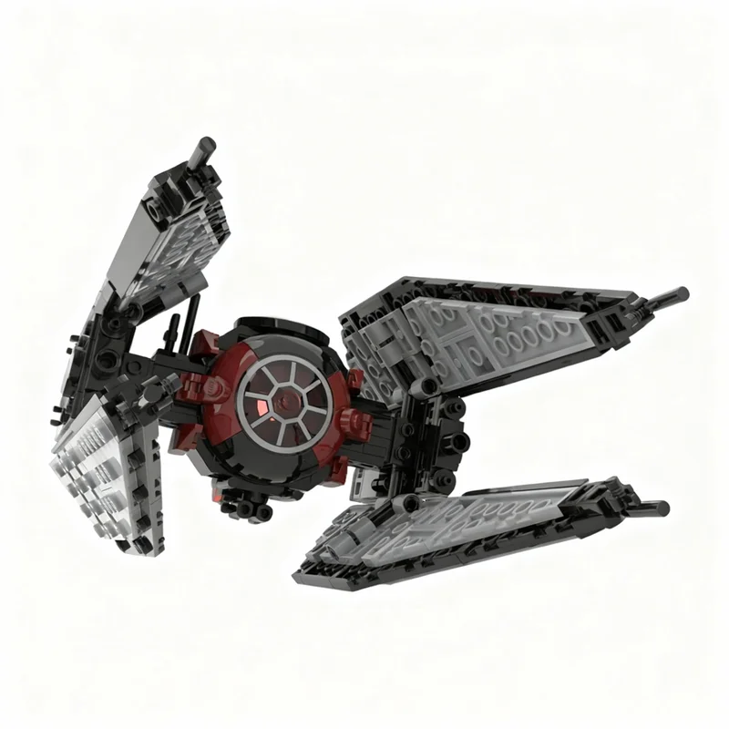 314PCS MOC Space Battle First Order Whisper Tie Model Collectible Display DIY Creative Building Blocks Gift Decoration Blocks
314PCS MOC Space Battle First Order Whisper Tie Model Collectible Display DIY Creative Building Blocks Gift Decoration Blocks