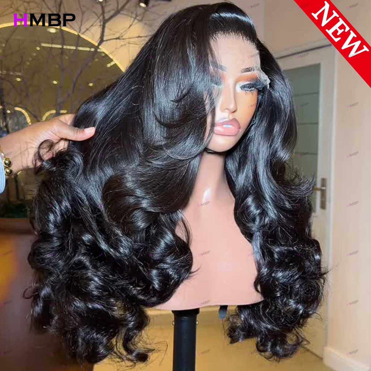 360 Hd Lace Frontal Wig 450 Density Body Wave Glueless Lace Frontal Wigs Human Hair Wear And Go Preplucked Hair For Women HMBP
360 Hd Lace Frontal Wig 450 Density Body Wave Glueless Lace Frontal Wigs Human Hair Wear And Go Preplucked Hair For Women HMBP