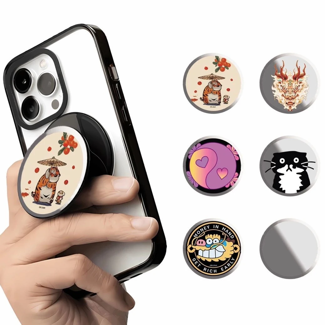Cartoon Magnetic Folding Silver Mirror Phone Stand for IPhone 12 13 14 15 16 Pro Max Holder Mount Support for Galaxy S24 Ultra
Cartoon Magnetic Folding Silver Mirror Phone Stand for IPhone 12 13 14 15 16 Pro Max Holder Mount Support for Galaxy S24 Ultra
