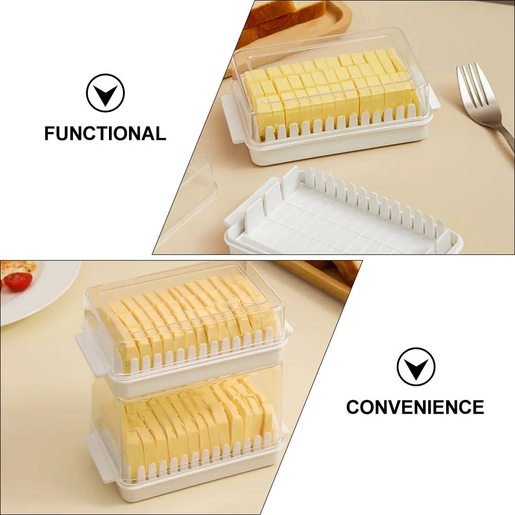 2pcs Box With Lid Pp Material Lightweight Dishwasher Safe Butter Storage Container For Kitchen Fridge Countertop Use Creative
2pcs Box With Lid Pp Material Lightweight Dishwasher Safe Butter Storage Container For Kitchen Fridge Countertop Use Creative