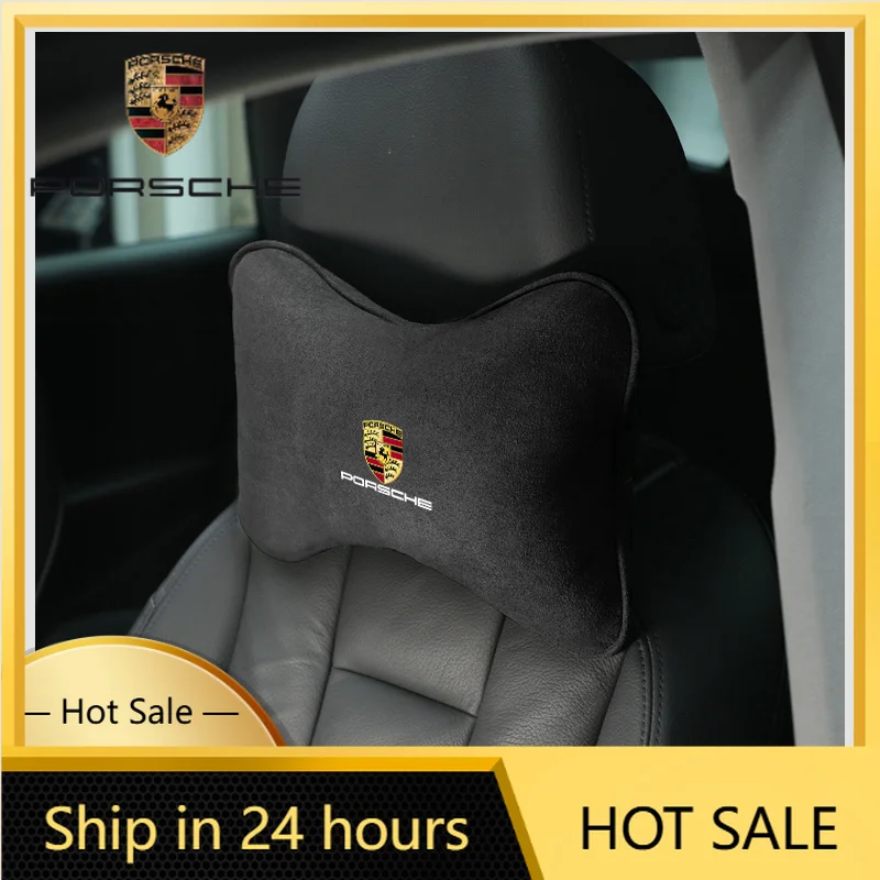 Car Sticker For Porsche Suede Car Seat Neck Pillow Headrest Head Rest Relax Protection For Porsche 911 718 Cayenne Cayman Paname
Car Sticker For Porsche Suede Car Seat Neck Pillow Headrest Head Rest Relax Protection For Porsche 911 718 Cayenne Cayman Paname