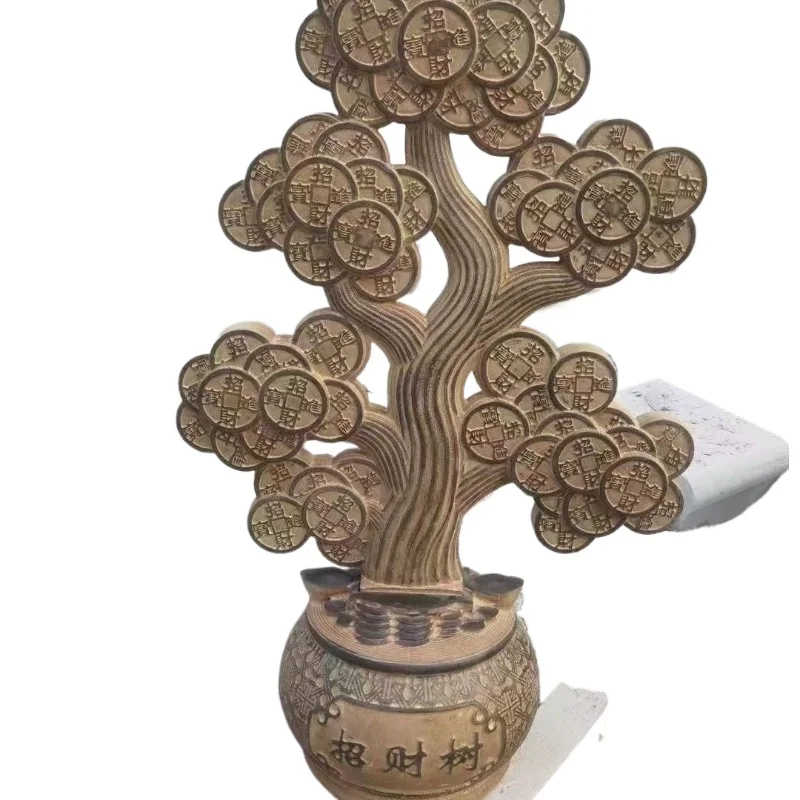 Stone carving lucky tree, cash tree, home floor ornament scenic landscape decoration
Stone carving lucky tree, cash tree, home floor ornament scenic landscape decoration