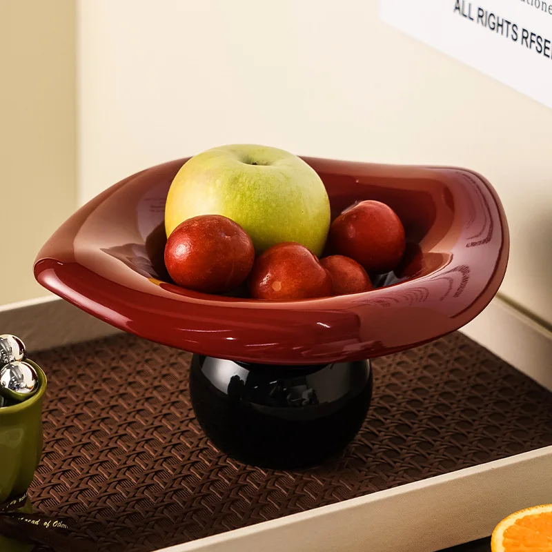 ZF fortune-bringing fruit tray, high aesthetic fruit basket, home candy display tray
ZF fortune-bringing fruit tray, high aesthetic fruit basket, home candy display tray