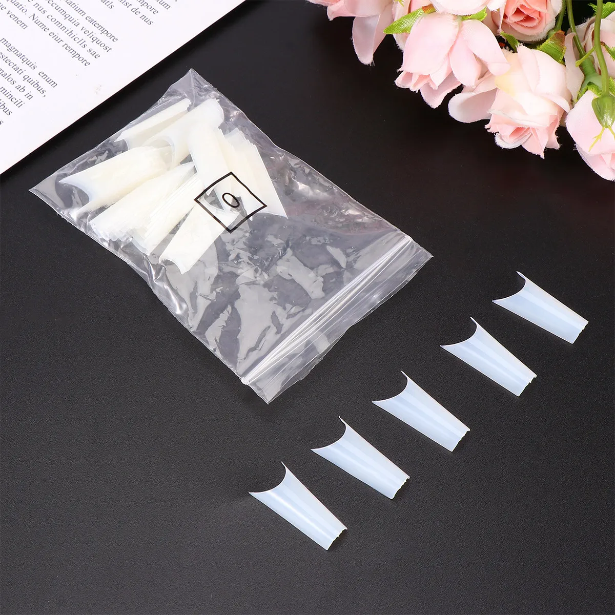 500 Pieces High Curved C Shaped Nail Sticker Natural Color Creative Nail Art Decals Easy Apply DIY Manicure for Women Girls
500 Pieces High Curved C Shaped Nail Sticker Natural Color Creative Nail Art Decals Easy Apply DIY Manicure for Women Girls