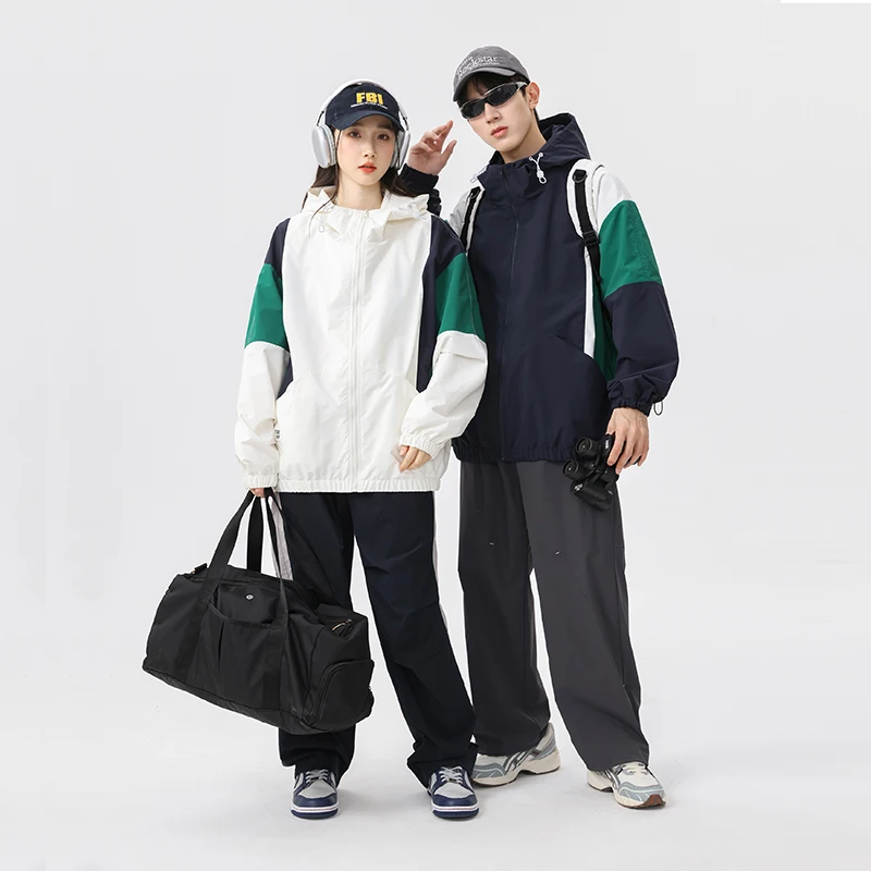 ex Spring Autumn Lightweight Outdoor Jaet Waterproof Hooded Long Sve Polyester Fiber Stand Fit for Middle Youth
ex Spring Autumn Lightweight Outdoor Jaet Waterproof Hooded Long Sve Polyester Fiber Stand Fit for Middle Youth