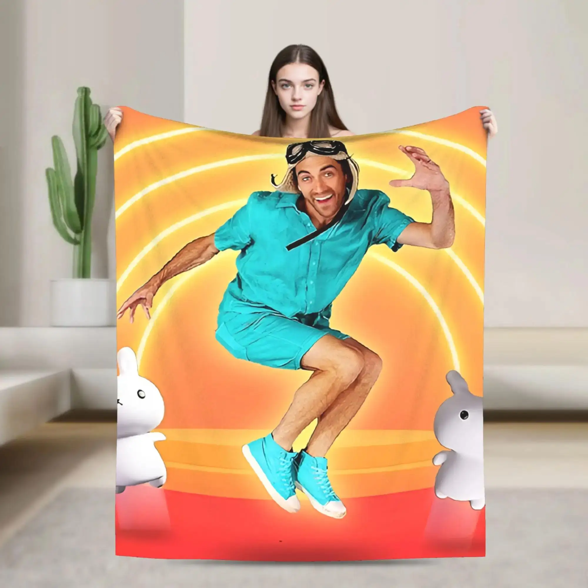 Danny Go Cartoon Soft Warm Blanket Plush Decorative Throw for Couch Bed or Sofa Flannel Bedspread Cover
Danny Go Cartoon Soft Warm Blanket Plush Decorative Throw for Couch Bed or Sofa Flannel Bedspread Cover