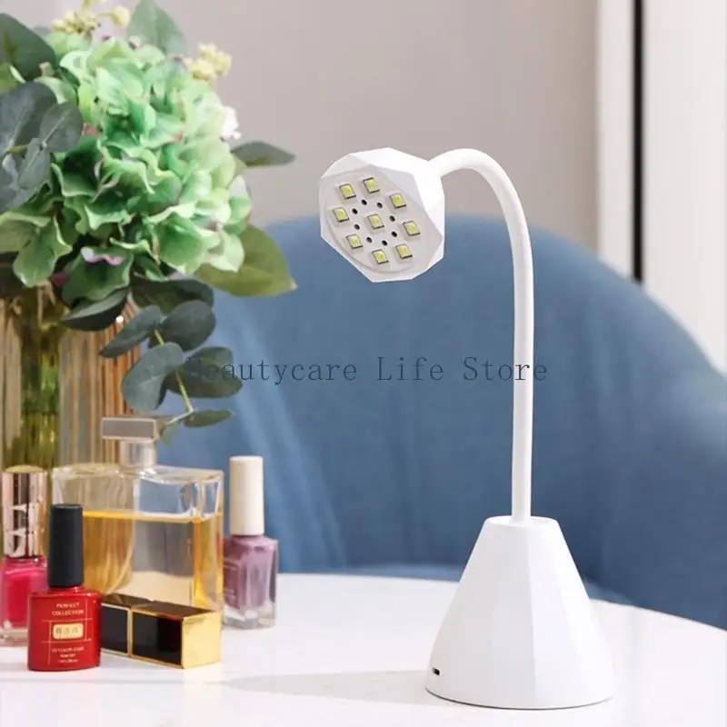 652C Лампа для ногтей Светодиодная сушилка для ногтей 27 Вт Быстросохнущая мигающая лампа для отверждения ногтей Портативная
652C Лампа для ногтей Светодиодная сушилка для ногтей 27 Вт Быстросохнущая мигающая лампа для отверждения ногтей Портативная