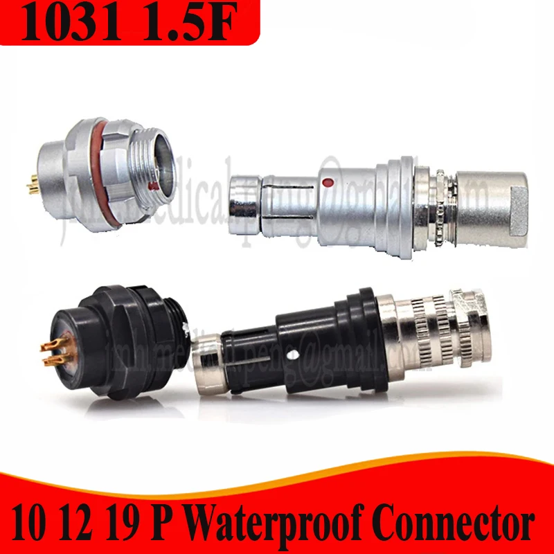 Compatible Fischer 1031 1.5F 10 12 19 Pins Short Push-pull Self-locking Round Plug Socket Half-moon Positioning Pin Connector
Compatible Fischer 1031 1.5F 10 12 19 Pins Short Push-pull Self-locking Round Plug Socket Half-moon Positioning Pin Connector