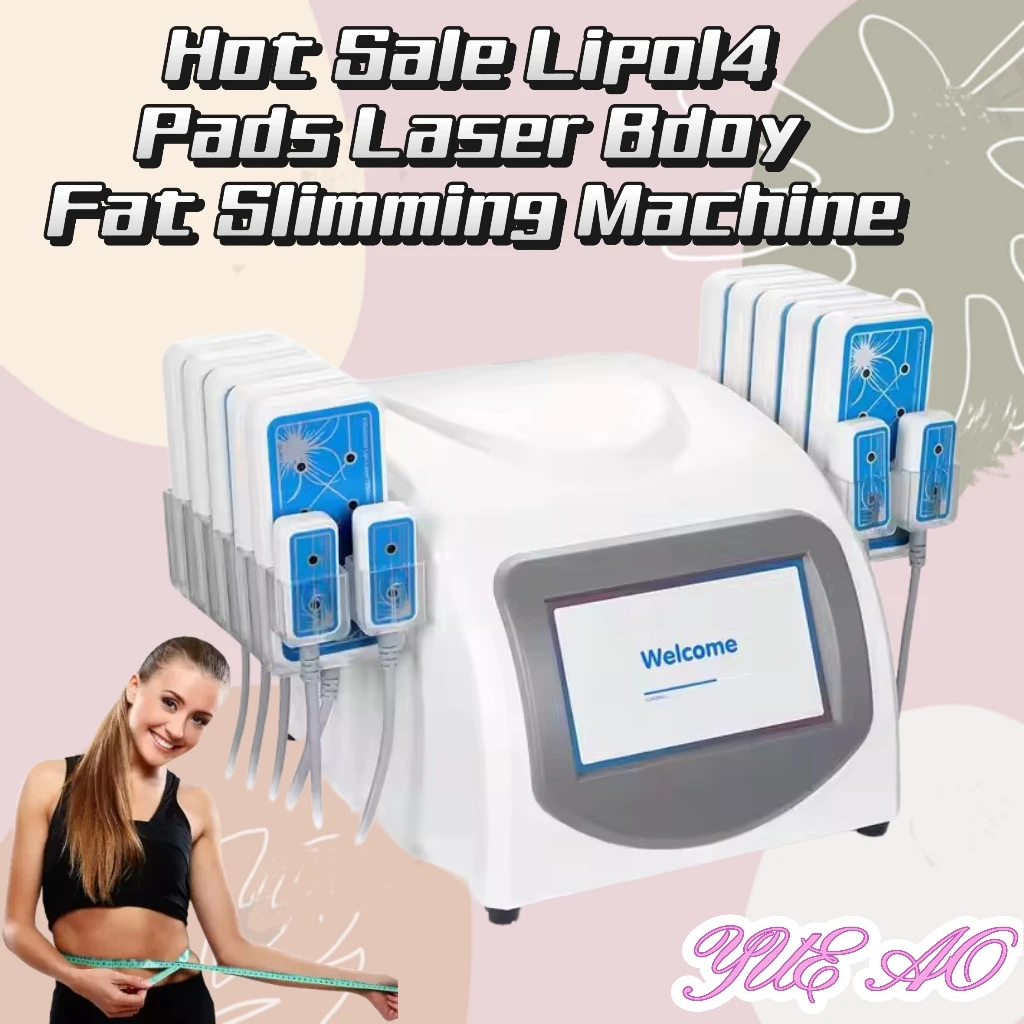 Горячая продажа Lipo14 Pads Laser Bdoy машина для похудения жира
Горячая продажа Lipo14 Pads Laser Bdoy машина для похудения жира