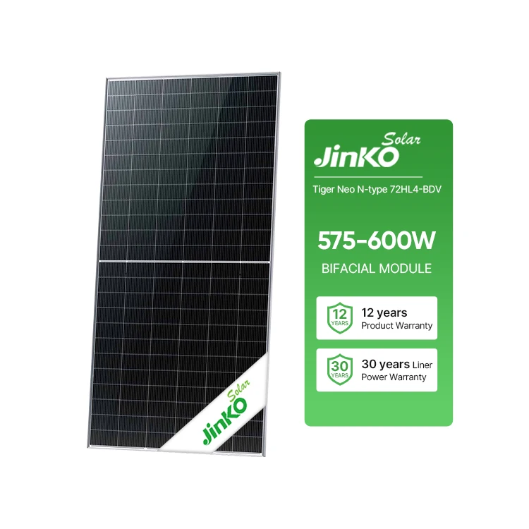 Jinko Tiger Neo N Тип 575-600 Вт 72HL4-BDV 575-600 Вт bificial солнечная панель для солнечной системы хранения
Jinko Tiger Neo N Тип 575-600 Вт 72HL4-BDV 575-600 Вт bificial солнечная панель для солнечной системы хранения