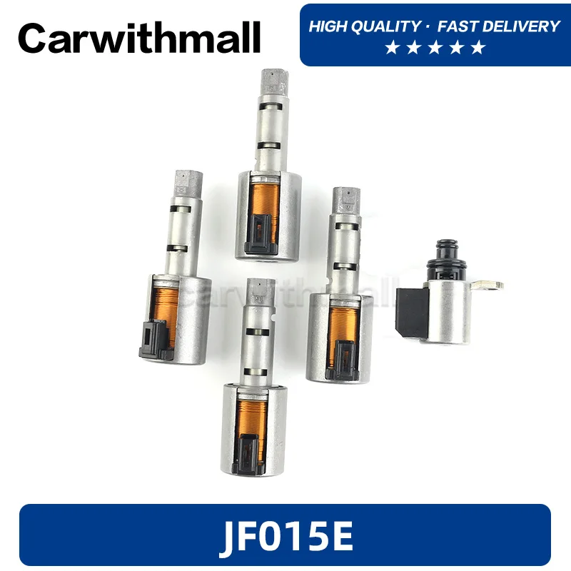 JF015E RE0F11A CVT Transmission Solenoid Kit For Nissan Tiida Sylphy Sentra Versa Sunny Valve Body Parts
JF015E RE0F11A CVT Transmission Solenoid Kit For Nissan Tiida Sylphy Sentra Versa Sunny Valve Body Parts