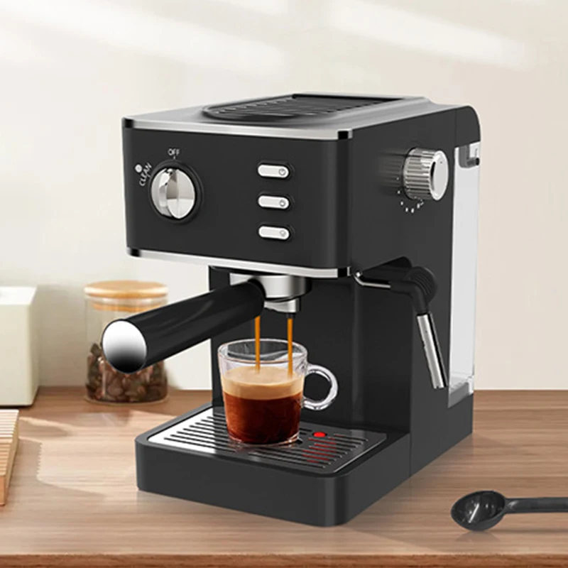 Домашняя итальянская кофемашина, полуавтоматическая кофеварка для эспрессо с функцией вспенивания молочной пены для пивоварения в стиле бариста
Домашняя итальянская кофемашина, полуавтоматическая кофеварка для эспрессо с функцией вспенивания молочной пены для пивоварения в стиле бариста