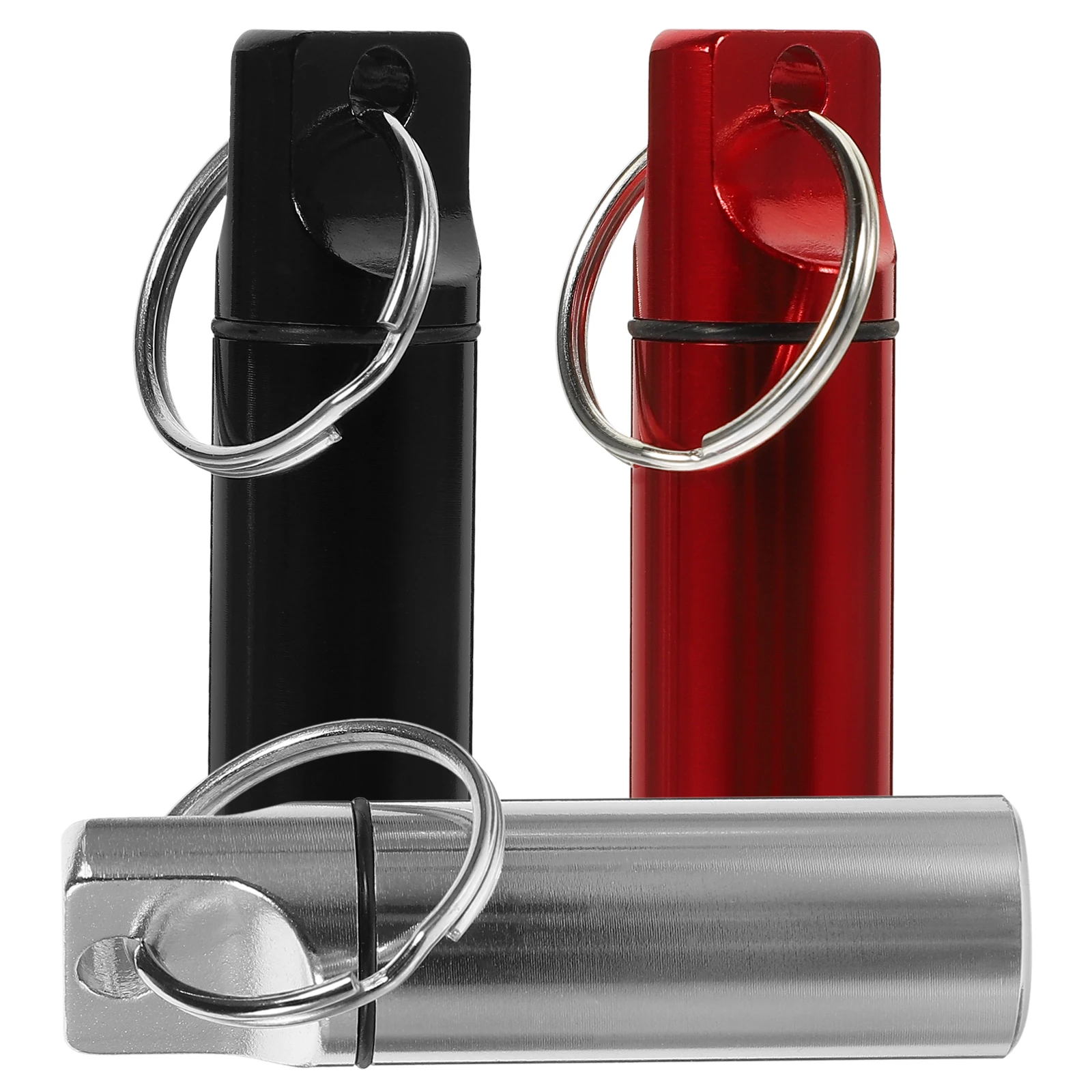 3pcs Keychain Earplug Packaging Jar Small Cylinder Bottle Container Aluminum Alloy Pill Compact Waterproof Airtight Travel
3pcs Keychain Earplug Packaging Jar Small Cylinder Bottle Container Aluminum Alloy Pill Compact Waterproof Airtight Travel