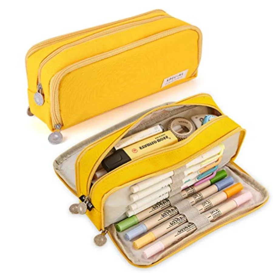Large Pencil Case 3 Compartments Pencil Pouch Big Capacity Pencil Bag for Teen Girls Boys Student School Supplies Oxford Organi
Large Pencil Case 3 Compartments Pencil Pouch Big Capacity Pencil Bag for Teen Girls Boys Student School Supplies Oxford Organi