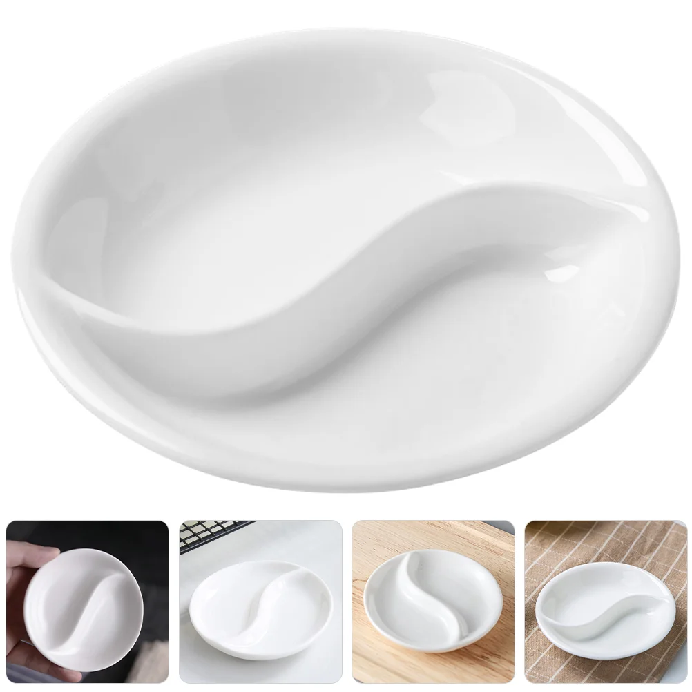Divided Sauce Dish 6 pcs Round Condiment Container for Ketchup Soy Honey Mustard Dipping Bowls Compact for Ketchup
Divided Sauce Dish 6 pcs Round Condiment Container for Ketchup Soy Honey Mustard Dipping Bowls Compact for Ketchup