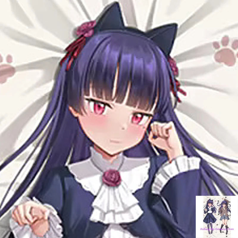 Dakimakura Anime Pillow Cover Kuroneko Double Sided Print Life-size Body Decoration
Dakimakura Anime Pillow Cover Kuroneko Double Sided Print Life-size Body Decoration