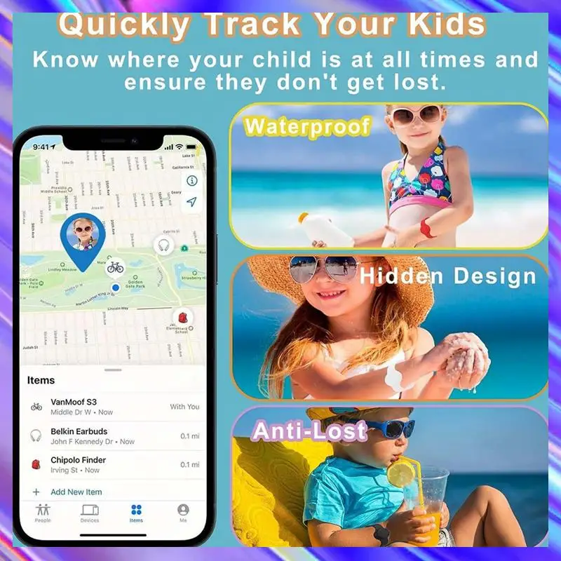 Waterproof For Air Tag Bracelet For Kids Silicone For Air Tag Wristband Kids For Airtag Watch Band (A)
Waterproof For Air Tag Bracelet For Kids Silicone For Air Tag Wristband Kids For Airtag Watch Band (A)