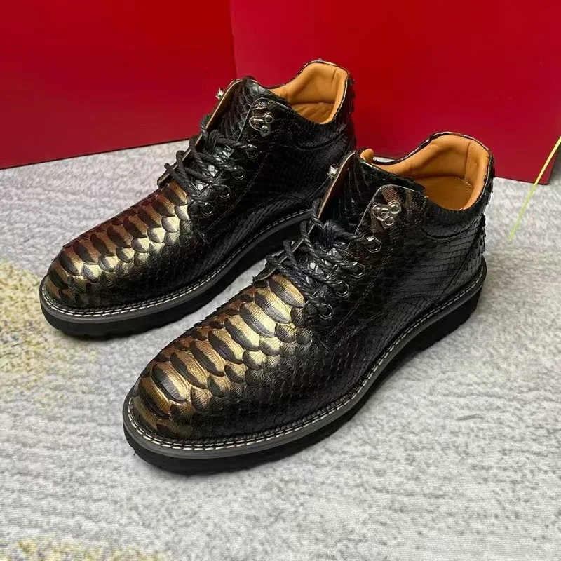 Новое поступление 2025, модная повседневная обувь из кожи Python, мужские кроссовки из натуральной кожи pdd710
Новое поступление 2025, модная повседневная обувь из кожи Python, мужские кроссовки из натуральной кожи pdd710