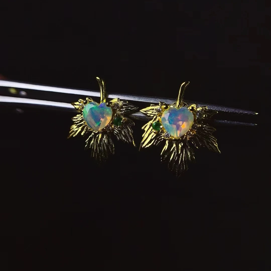 KJJEAXCMY Women's Earrings | Natural Opal with S925 silver , electroplated color retention process, high-clarity support testing
KJJEAXCMY Women's Earrings | Natural Opal with S925 silver , electroplated color retention process, high-clarity support testing