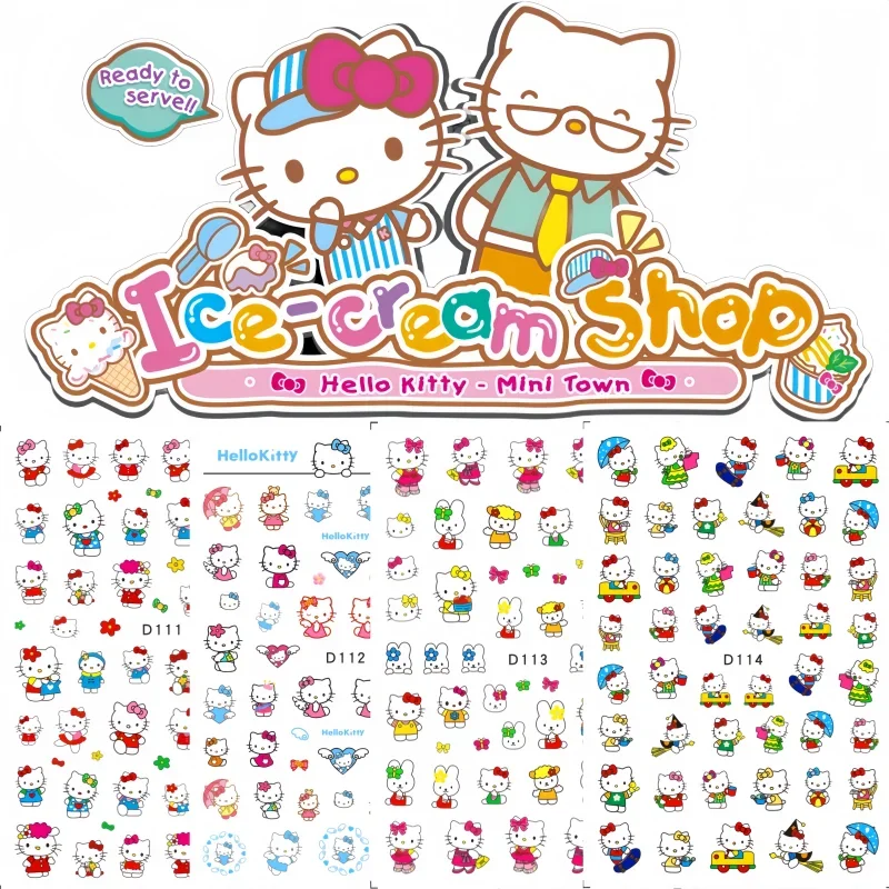 Miniso Sanrio Summer Cartoon Hello Kitty Nail Stickers Kawaii Cinnamoroll Kuromi Stickers DlY Suitable For Nail Art Decoration
Miniso Sanrio Summer Cartoon Hello Kitty Nail Stickers Kawaii Cinnamoroll Kuromi Stickers DlY Suitable For Nail Art Decoration
