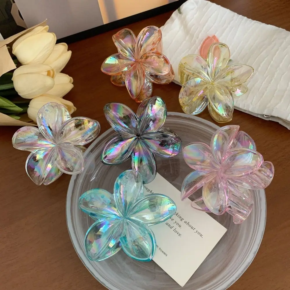 Cute Hairpin Flower Hair Clip Grab Clip Plastic Transparent Hair Clip Plastic Shark Clip Korean Style Large Hair Claw Vacation
Cute Hairpin Flower Hair Clip Grab Clip Plastic Transparent Hair Clip Plastic Shark Clip Korean Style Large Hair Claw Vacation