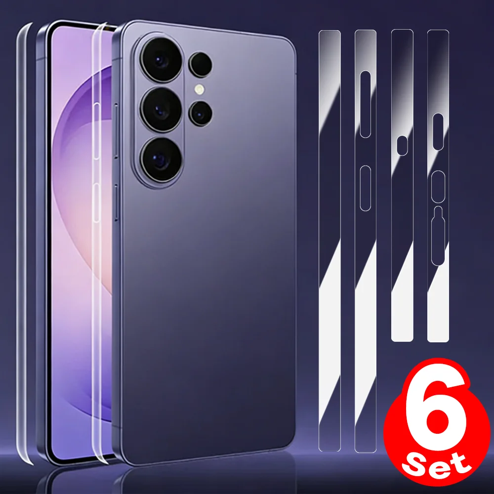 For Samsung Galaxy S26/S26 Plus/S26 Ultra Ultra-Thin Clear Phone Side Film Sticker Soft TPU Hydrogel Film Frame Border Protector
For Samsung Galaxy S26/S26 Plus/S26 Ultra Ultra-Thin Clear Phone Side Film Sticker Soft TPU Hydrogel Film Frame Border Protector