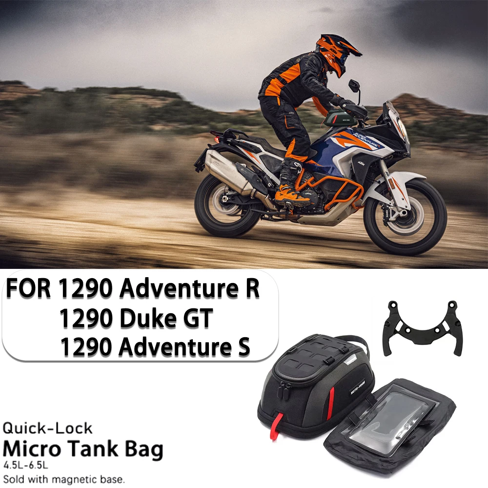 Motorcycle Fuel Tank Bag FOR 1290 Adventure R 1290 Duke GT 1290 Adventure S Quick-Lock Micro Tank Bag Accessories
Motorcycle Fuel Tank Bag FOR 1290 Adventure R 1290 Duke GT 1290 Adventure S Quick-Lock Micro Tank Bag Accessories