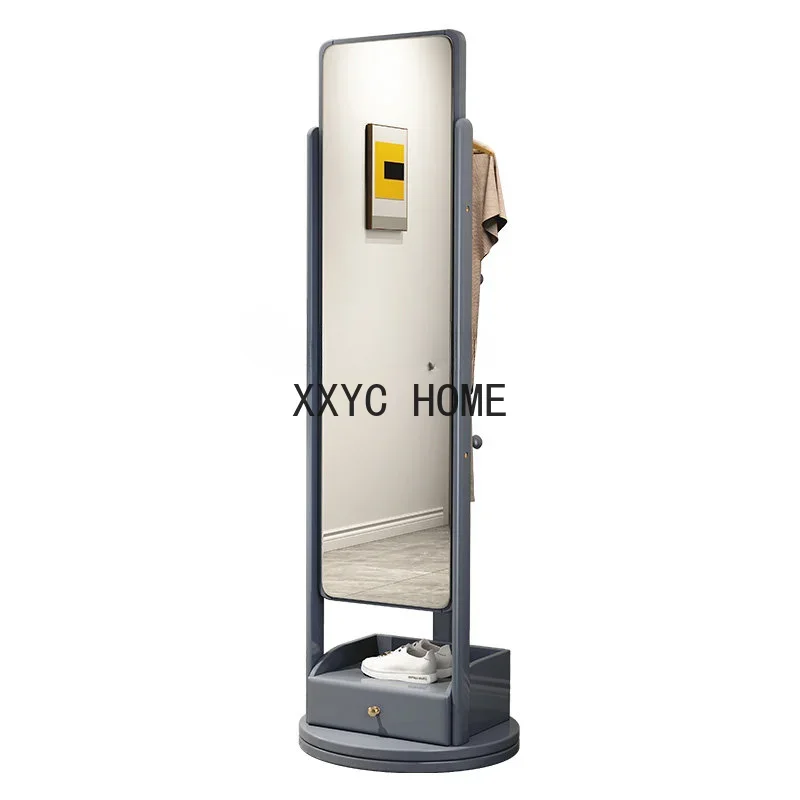 Nordic Dressing Mirror Clothes Rack Integrated Light Luxury Rotating Floor Mirror Full-Length Mirror Coat Rack
Nordic Dressing Mirror Clothes Rack Integrated Light Luxury Rotating Floor Mirror Full-Length Mirror Coat Rack