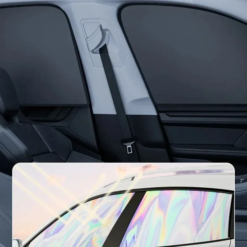 Солнцезащитный козырек на боковое окно автомобиля, защита от солнца, теплоизоляция, магнитная всасывающая автомобильная серебряная лазерная занавеска
Солнцезащитный козырек на боковое окно автомобиля, защита от солнца, теплоизоляция, магнитная всасывающая автомобильная серебряная лазерная занавеска