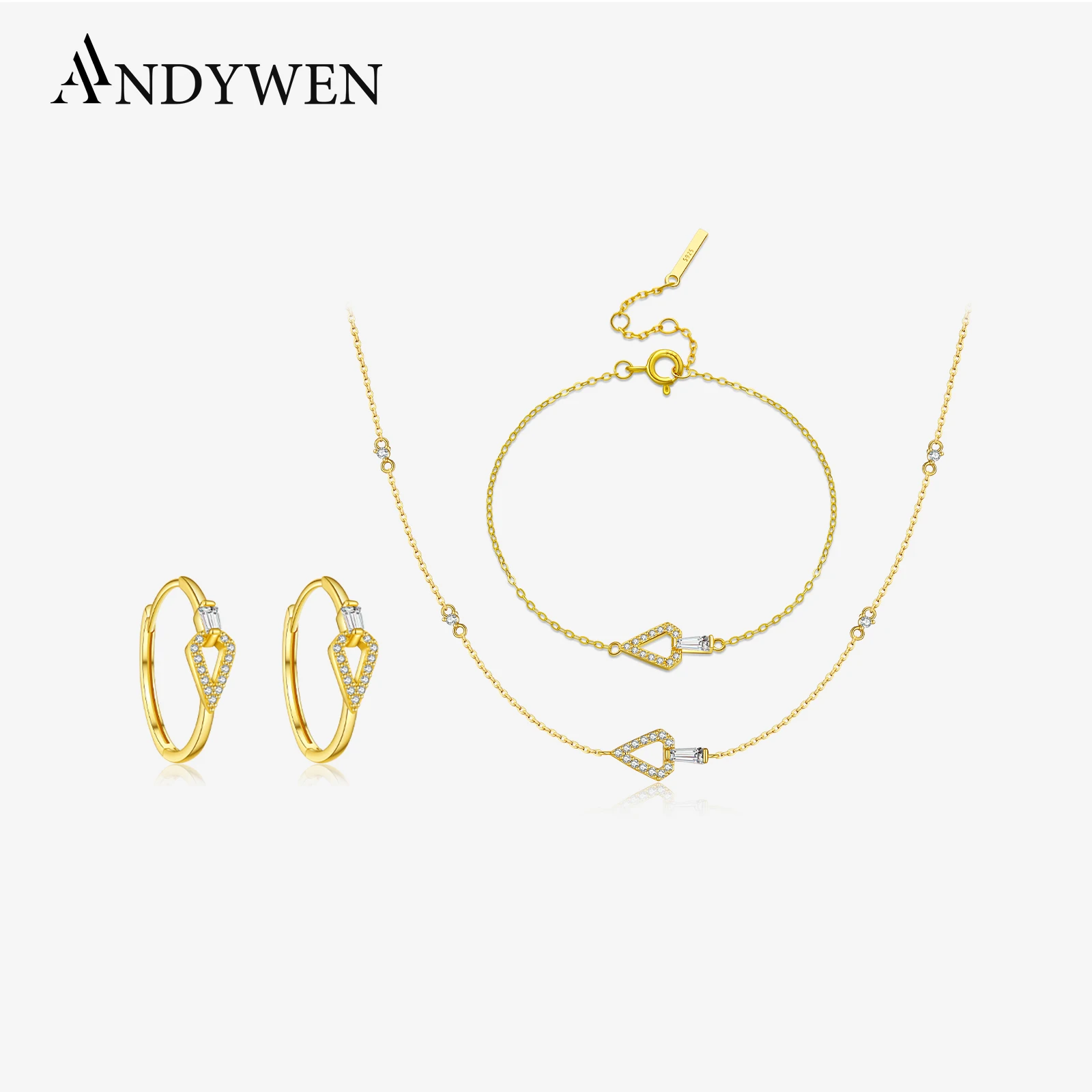 ANDYWEN стерлингового серебра 925 пробы геометрический кулон CZ циркон серьги-кольца ожерелье браслет комплект ювелирных изделий 2025 роскошные изысканные подарочные драгоценности
ANDYWEN стерлингового серебра 925 пробы геометрический кулон CZ циркон серьги-кольца ожерелье браслет комплект ювелирных изделий 2025 роскошные изысканные подарочные драгоценности