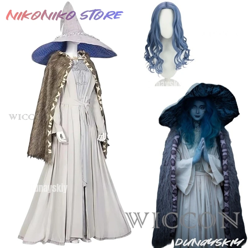Game Ranni Cosplay Costume Full Set Hat Wig Full Set Halloween Carnival Cosplay Ranni Clothing
Game Ranni Cosplay Costume Full Set Hat Wig Full Set Halloween Carnival Cosplay Ranni Clothing