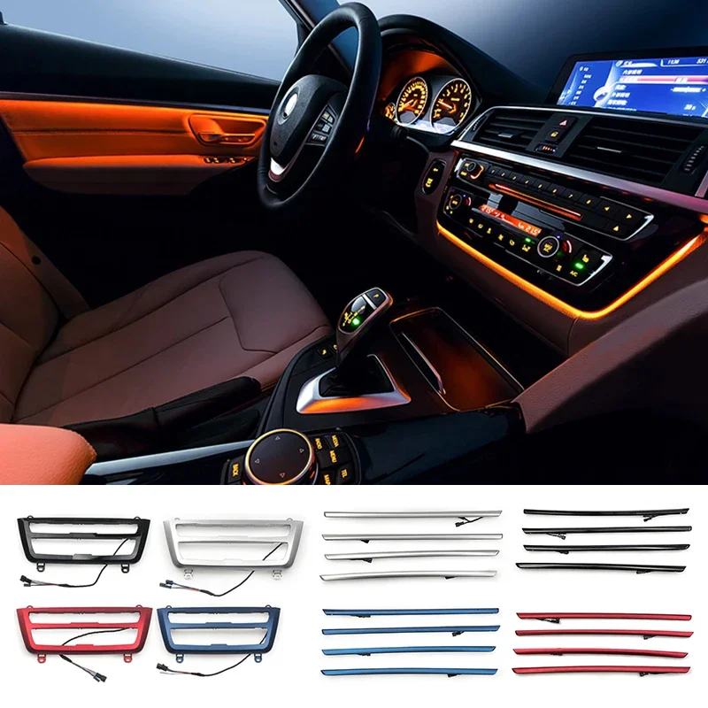 For BMW 3 4 3GT Series F30 F34 F36 F32 Center Air Condition A/C Vent Outlet Panel Center Control Two-color Atmosphere Lamp Panel
For BMW 3 4 3GT Series F30 F34 F36 F32 Center Air Condition A/C Vent Outlet Panel Center Control Two-color Atmosphere Lamp Panel