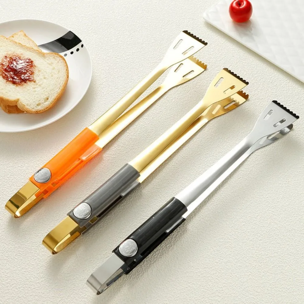 Stainless Steel Food Tongs Shell Head Design Hollow Drain Pasta Clamp Non-slip Handle Rust-proof Bread Clip Restaurant
Stainless Steel Food Tongs Shell Head Design Hollow Drain Pasta Clamp Non-slip Handle Rust-proof Bread Clip Restaurant