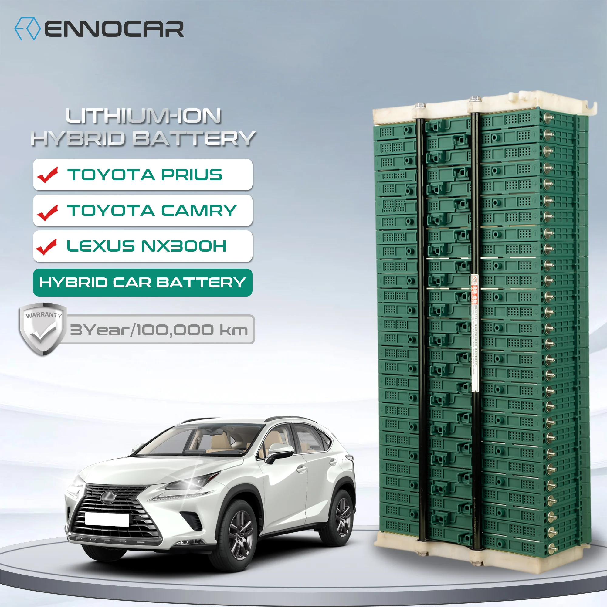 High Performance 7.2V 6.5Ah Hybrid Battery For NX300H New Condition For CT200h Prius C Cars
High Performance 7.2V 6.5Ah Hybrid Battery For NX300H New Condition For CT200h Prius C Cars