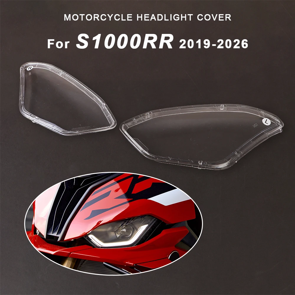 For BMW S1000RR S 1000 RR S1000 1000RR 2019-2025 2026 Clear Motorcycle Headlight Cover Shell Headlamp Guard Housing Accessories
For BMW S1000RR S 1000 RR S1000 1000RR 2019-2025 2026 Clear Motorcycle Headlight Cover Shell Headlamp Guard Housing Accessories