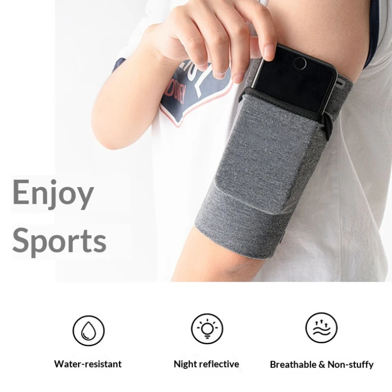 Universal Running Phone Arm Bag, Water-Resistant Breathable Armband Holder with Earphone Hole for Gym Jogging Sports
Universal Running Phone Arm Bag, Water-Resistant Breathable Armband Holder with Earphone Hole for Gym Jogging Sports