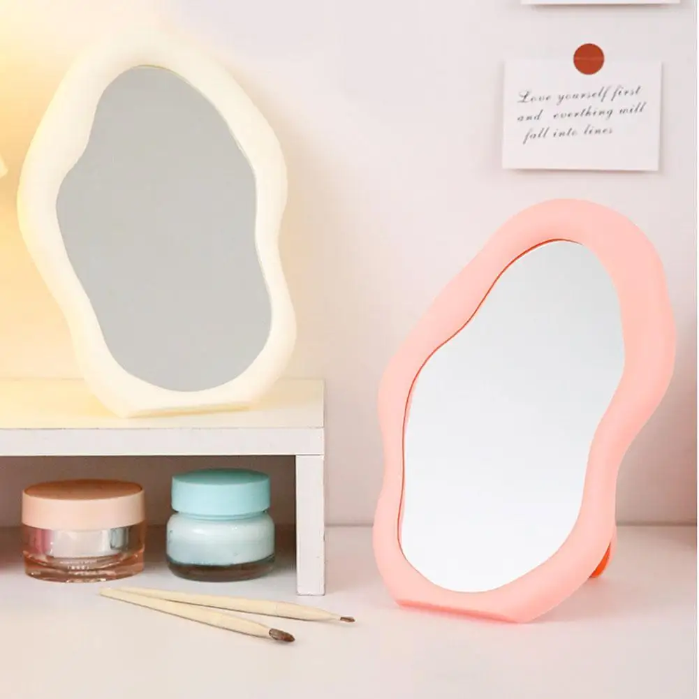 Makeup Mirror Room Decoration Desk Accessorie Mirror Decorative Decoration Mirrors Decor Mirror Home Aesthetic Tabletop Bed G3E2
Makeup Mirror Room Decoration Desk Accessorie Mirror Decorative Decoration Mirrors Decor Mirror Home Aesthetic Tabletop Bed G3E2