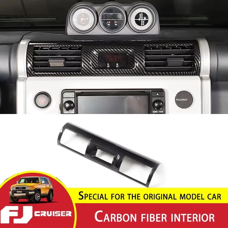 Для Toyota FJ Cruiser, наклейка на панель шестерни, ABS, углеродное волокно, центральная рама управления, модификация интерьера FJ Cruiser
Для Toyota FJ Cruiser, наклейка на панель шестерни, ABS, углеродное волокно, центральная рама управления, модификация интерьера FJ Cruiser