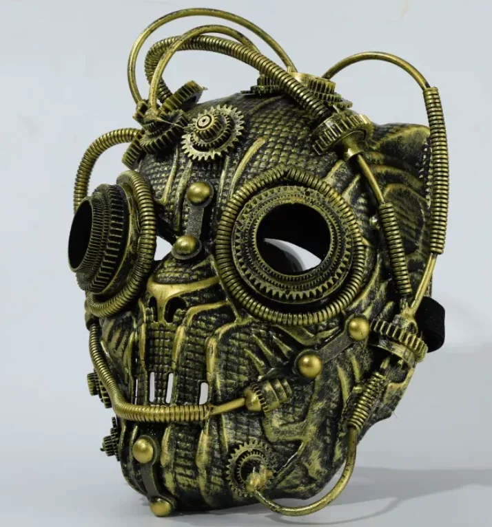 Steampunk Mask Mechanical Plastic Party Perform Cosplay
Steampunk Mask Mechanical Plastic Party Perform Cosplay